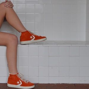 converse one star suede high top